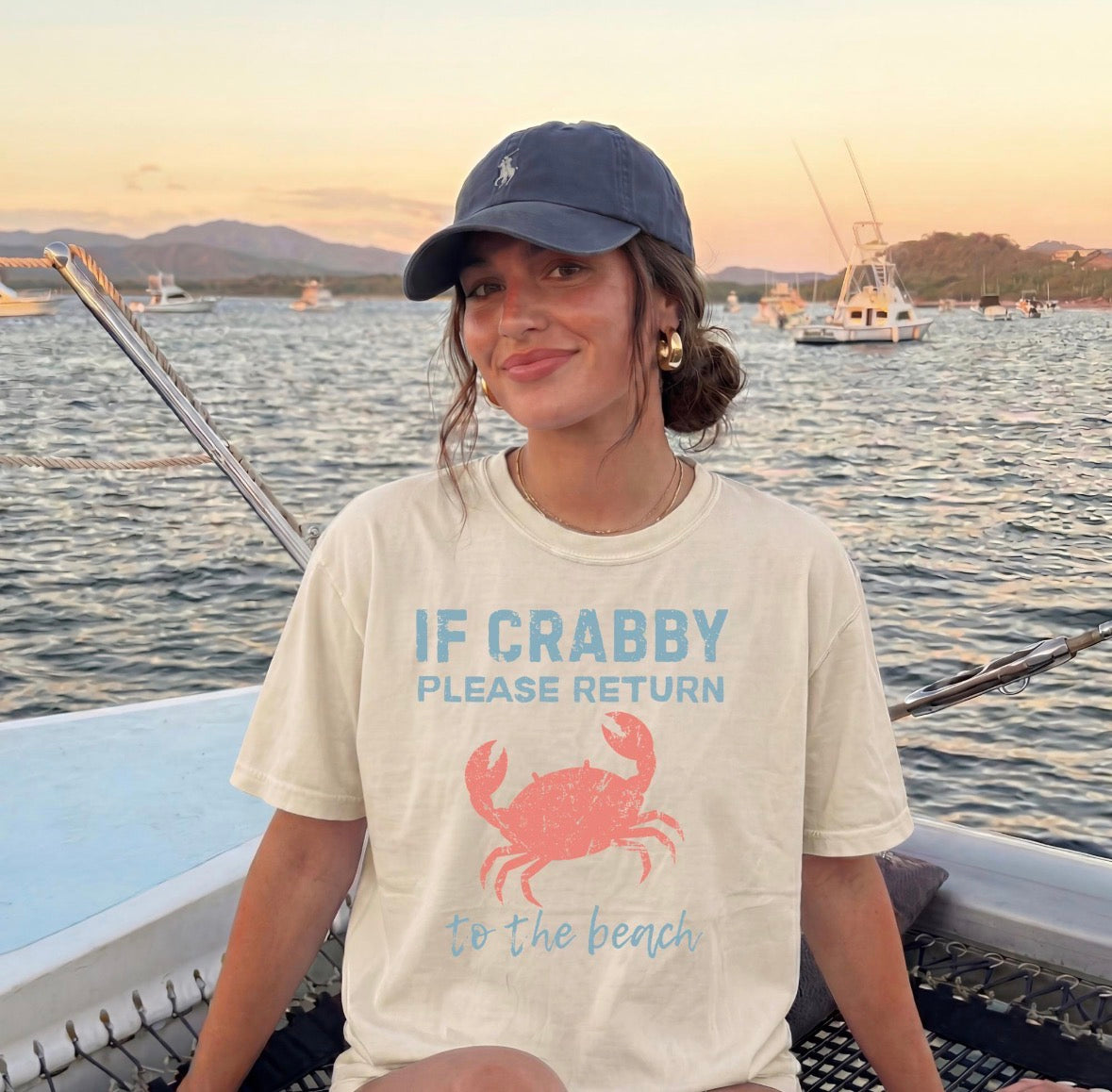 If Crabby Please Return To The Beach