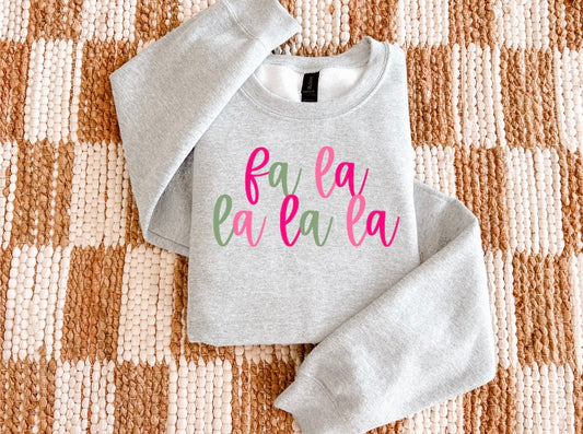 Fa la la la la Crewneck