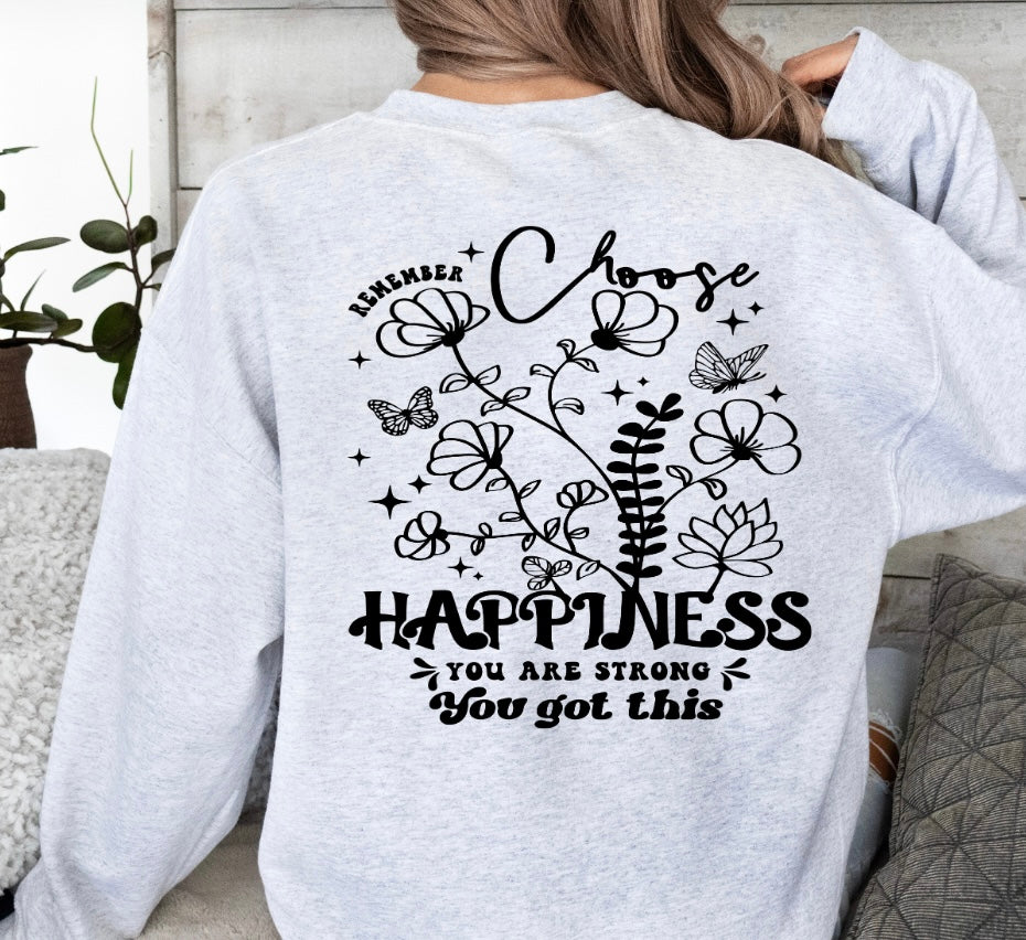Happiness Crewneck