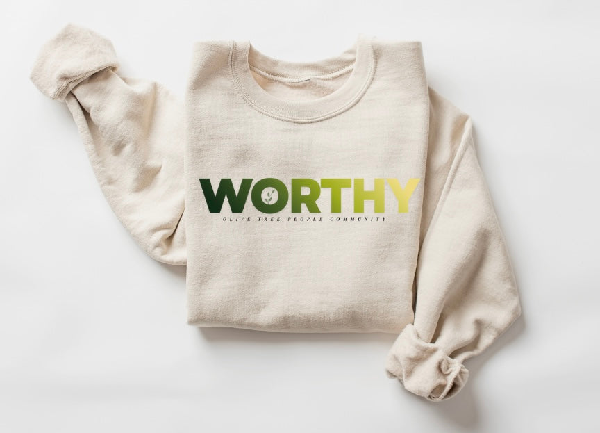 WORTHY Olive Tree People Community Crewneck