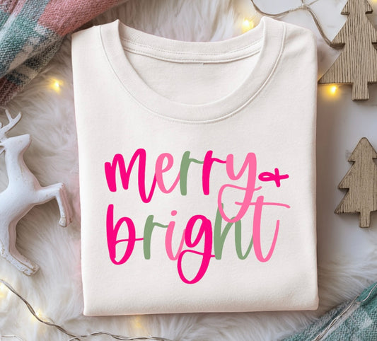 Merry & Bright Crewneck