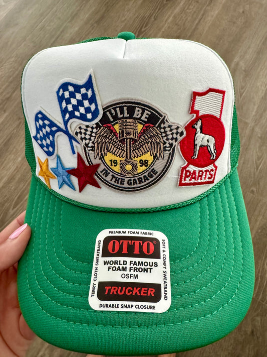 I'll Be In The Garage Trucker Hat