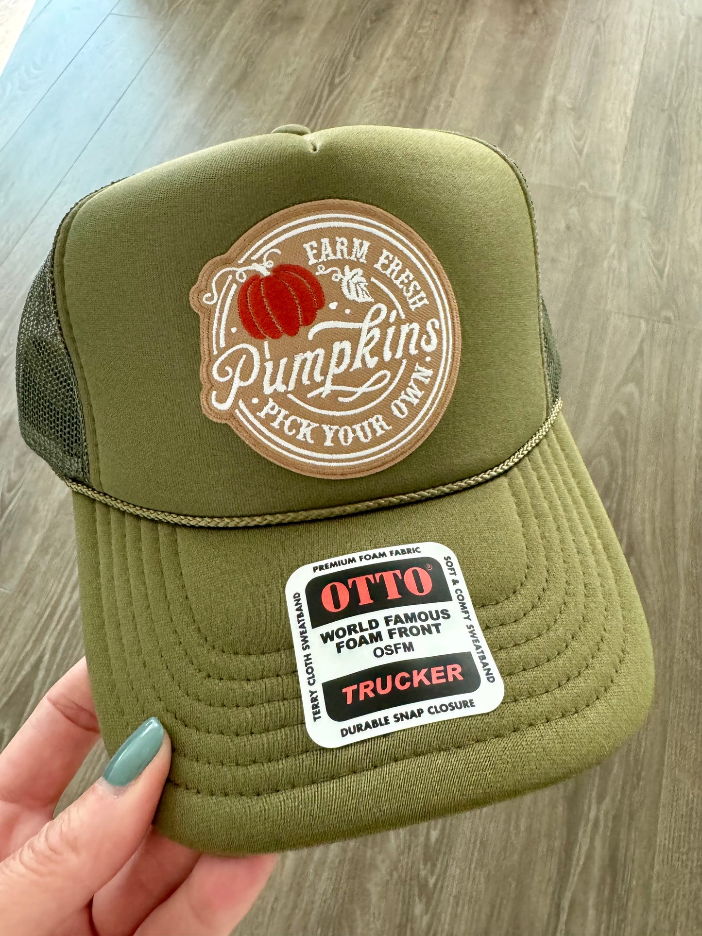 Farm Fresh Pumpkins Trucker Hat