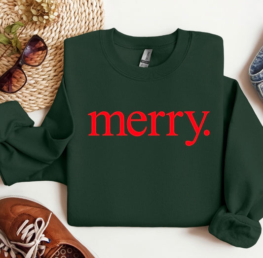 Merry. Crewneck