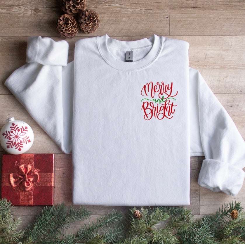 Merry and Bright Crewneck