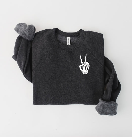 Skeleton Hand Crewneck