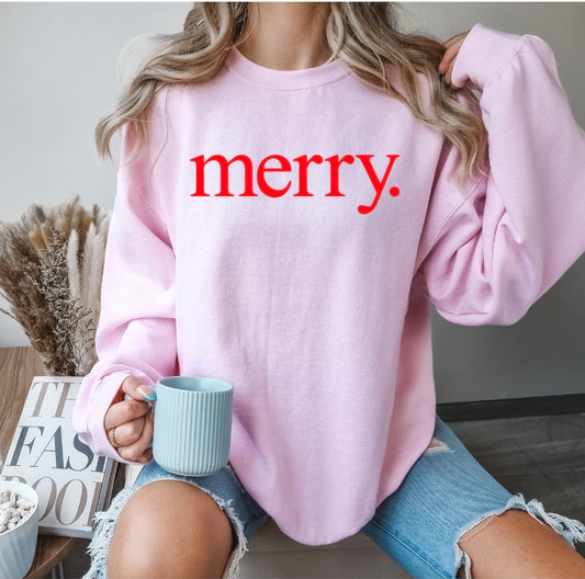 Merry. Crewneck