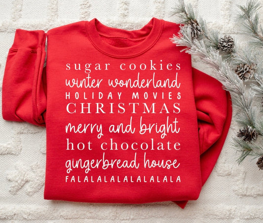 Sugar Cookies Winter Wonderland... Crewneck