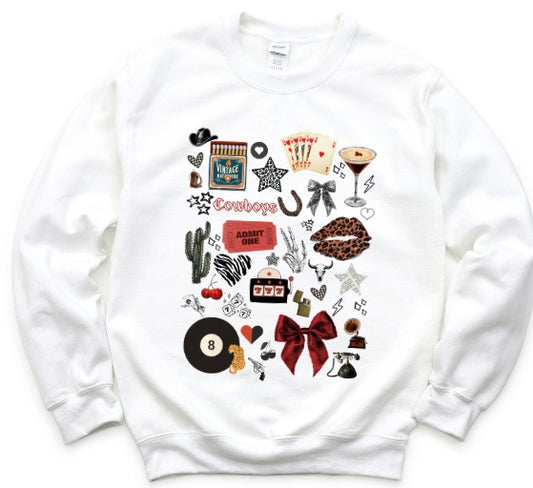 Matchbox Cowboy/Cowgirl Crewneck
