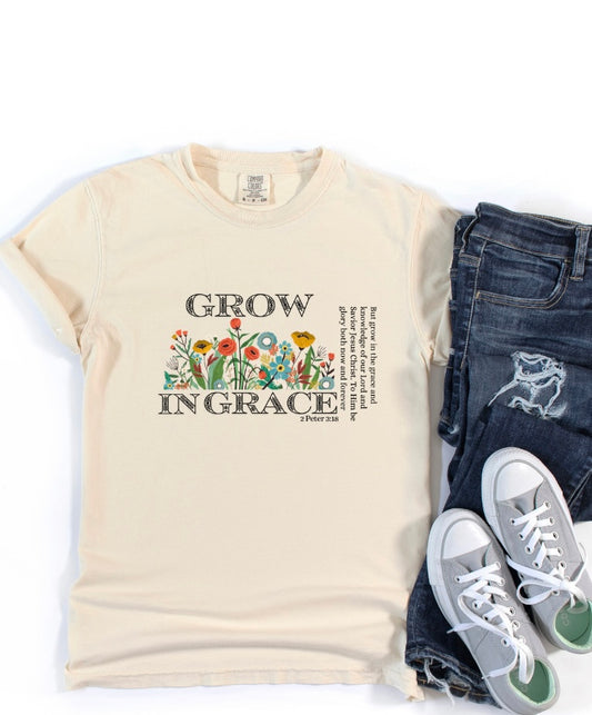 Grow In Grace Tee