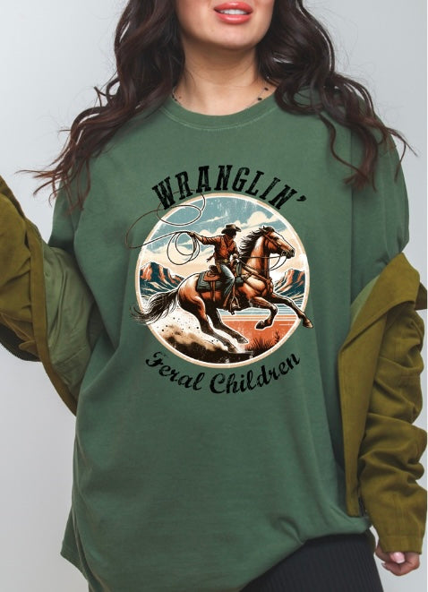 Wranglin' Feral Children Tee