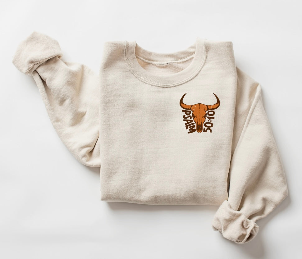 He Owns the Cattle ... Crewneck