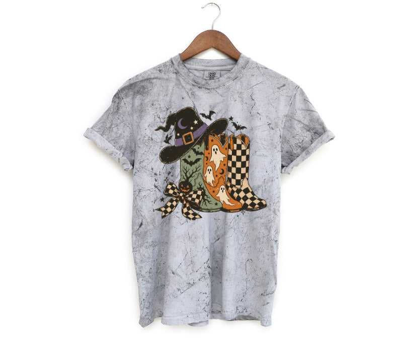 Halloween Boots Tee
