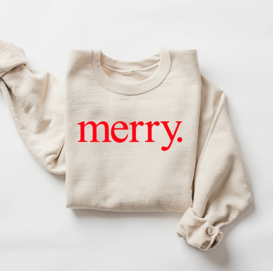 Merry. Crewneck