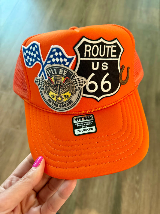 I'll Be In The Garage Trucker Hat