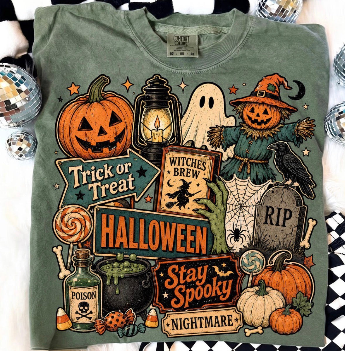 Halloween Collage Tee