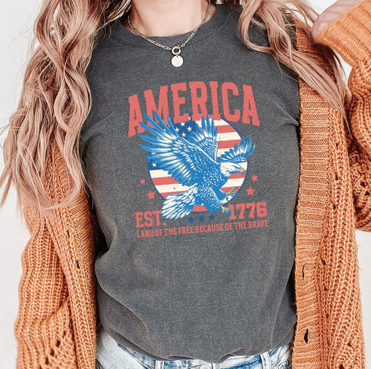 AMERICA Est 1776 Tee