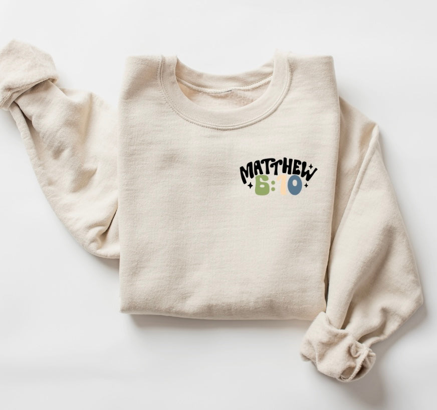 On Earth As It Is In Heaven Crewneck