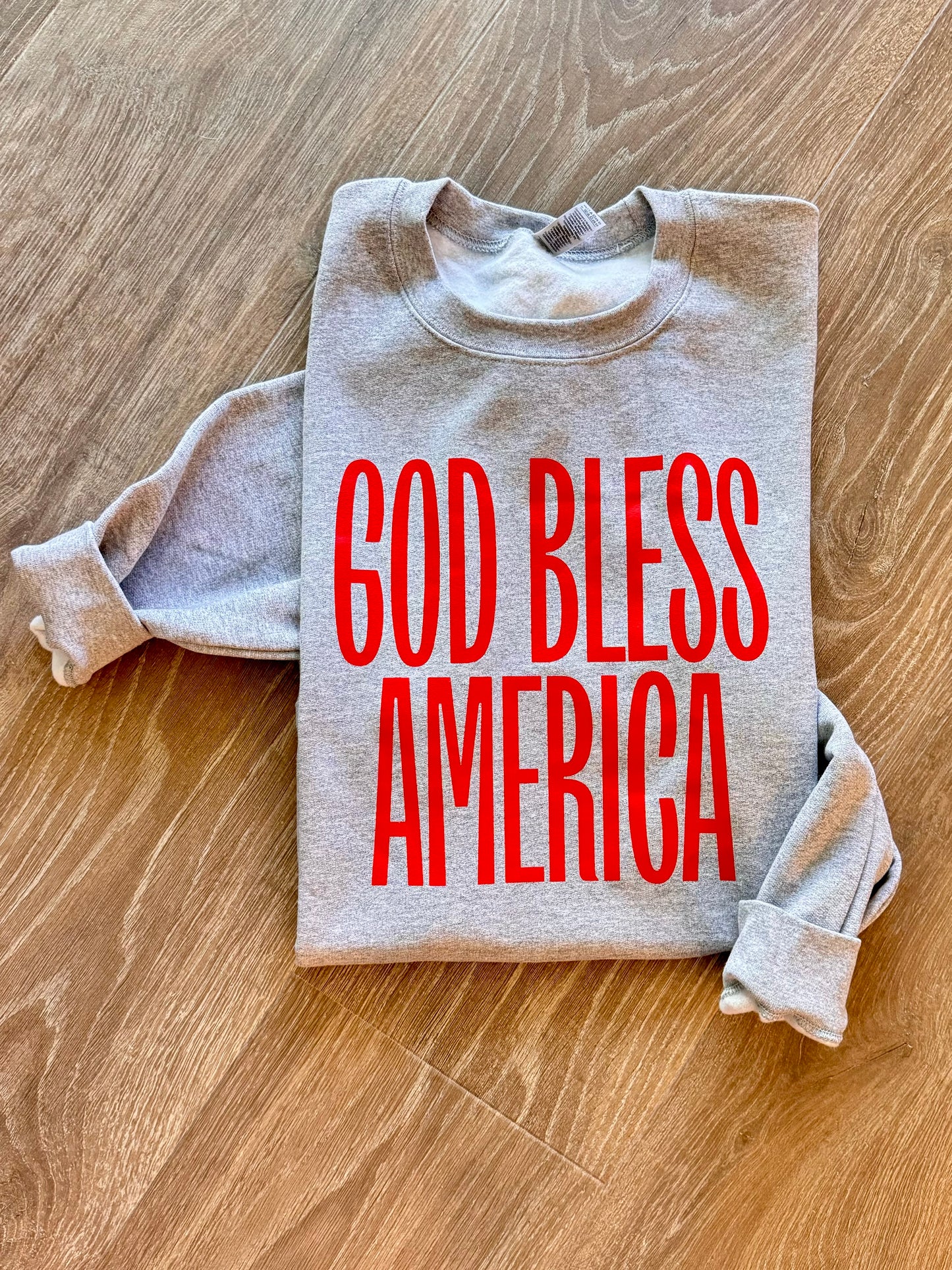 God Bless America Crewneck