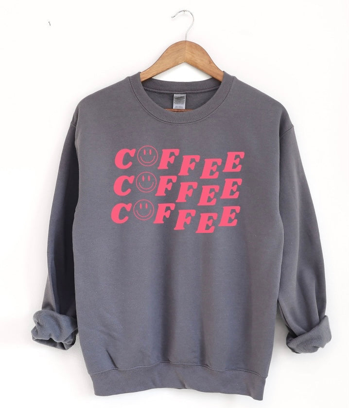 Coffee Coffee Coffee Crewneck