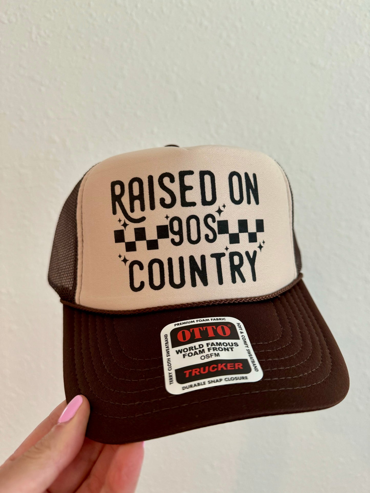 Raised On 90's Country Trucker Hat