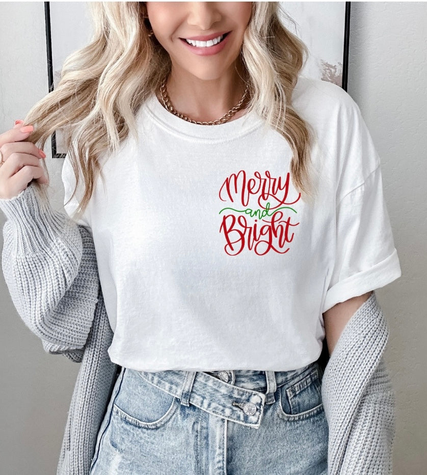 Merry and Bright Tee