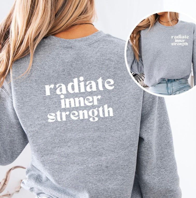 Radiate Inner Strength Crewneck