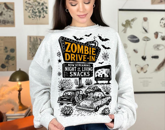 Zombie Drive-In Crewneck