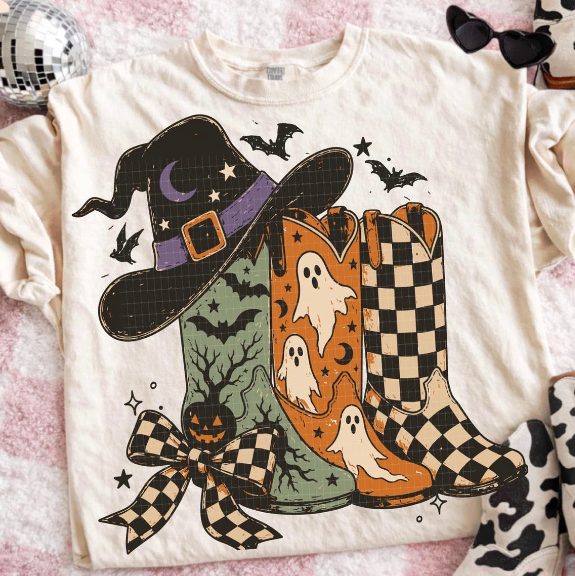 Halloween Boots Tee