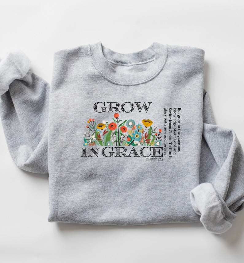 Grow In Grace Crewneck