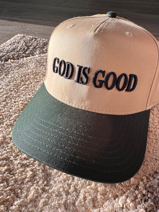 God Is Good Trucker Hat