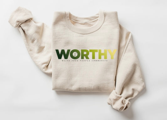 WORTHY Olive Tree People Community Crewneck