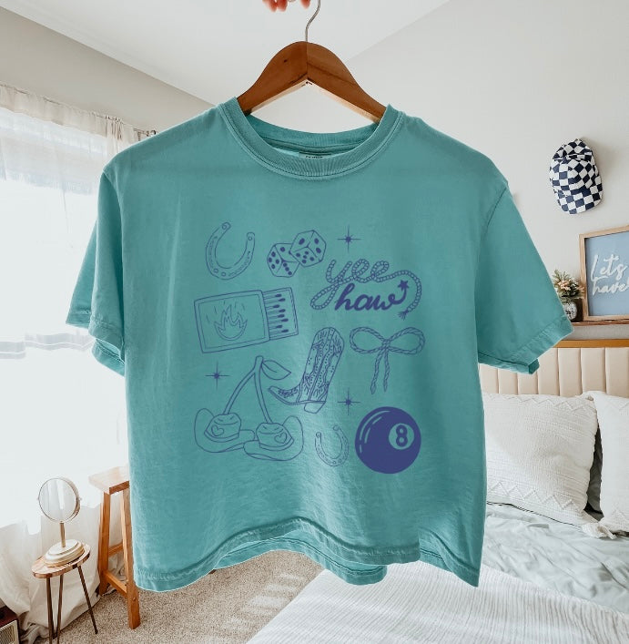 Yee Haw Boxy Tee