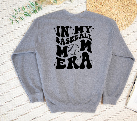 In My Baseball Mom Era Crewneck