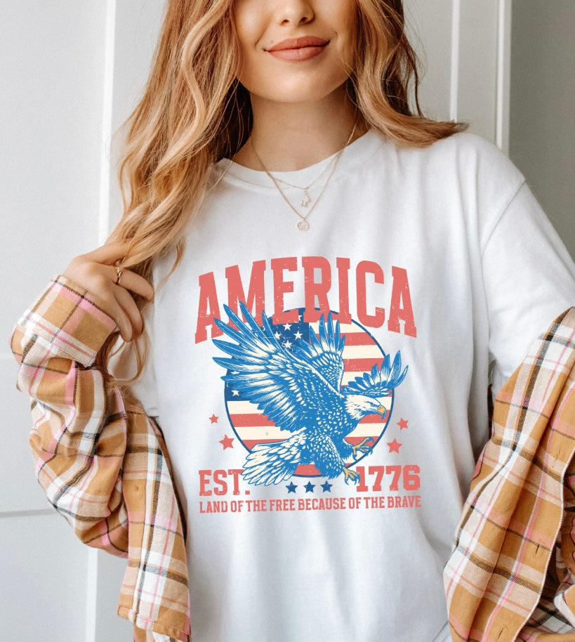 AMERICA Est 1776 Tee