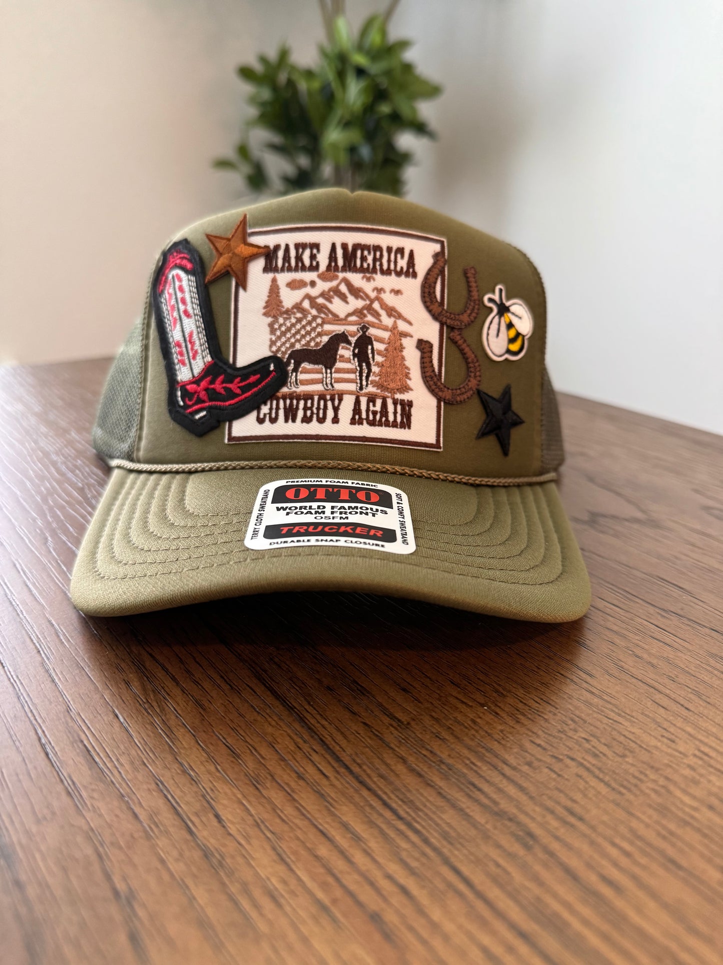 Make America Cowboy Again Trucker Hat