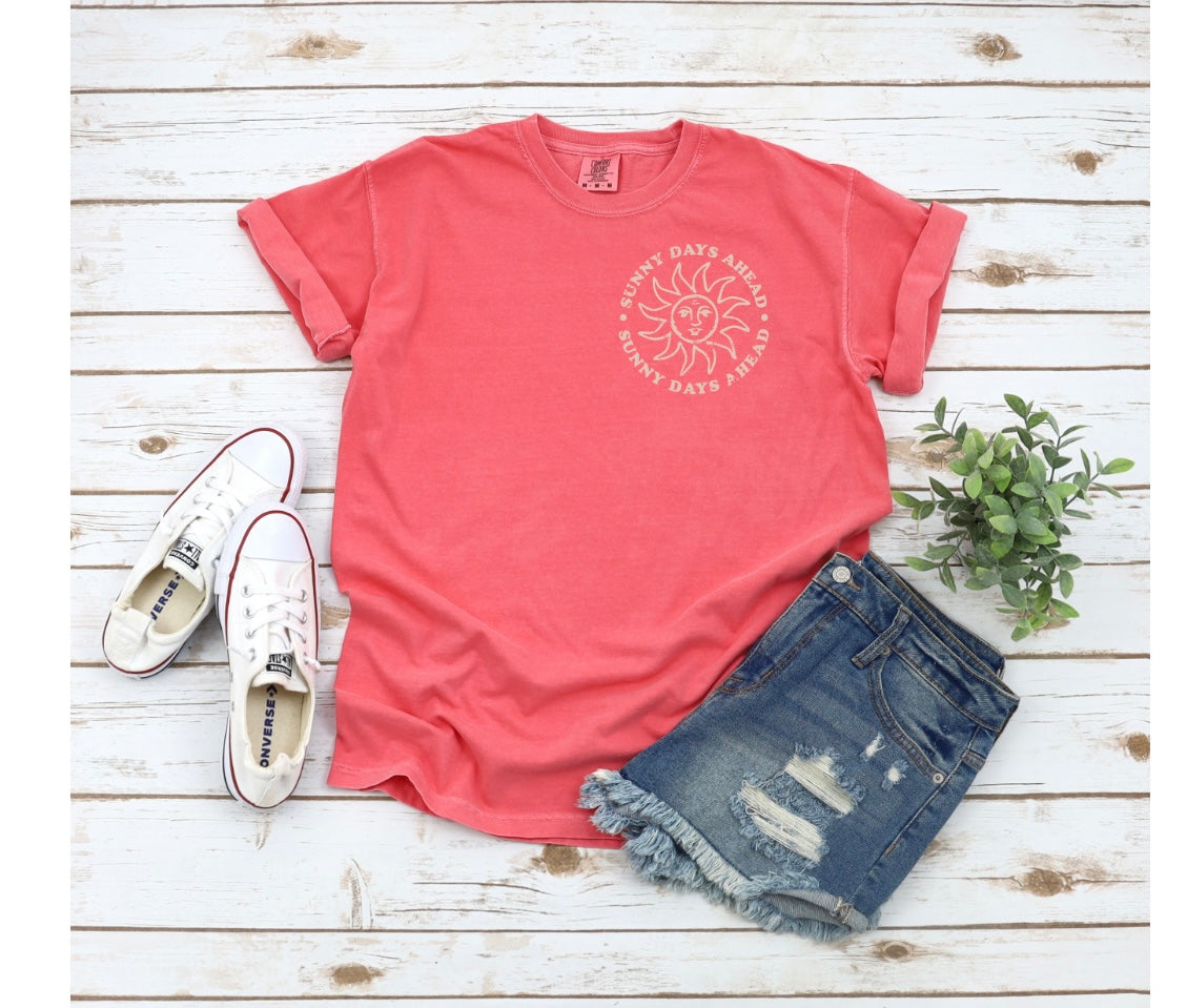 Sunny Days Ahead Tee - Multiple Colors