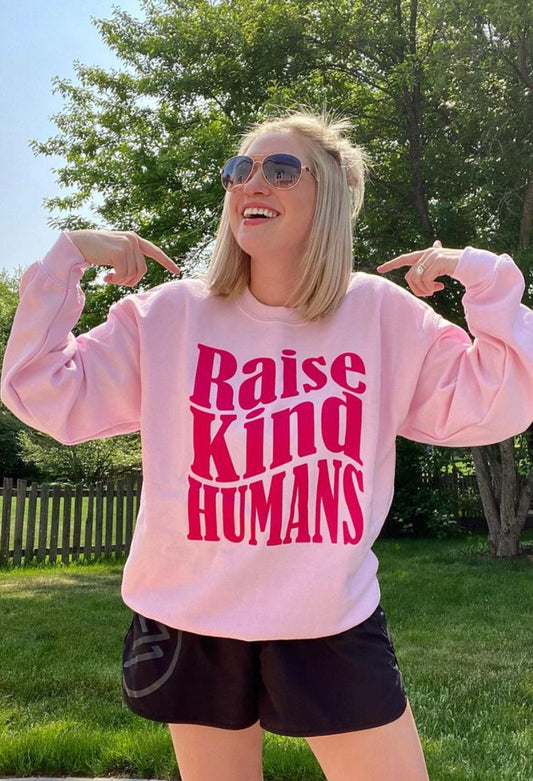 Raise Kind Humans Crewneck