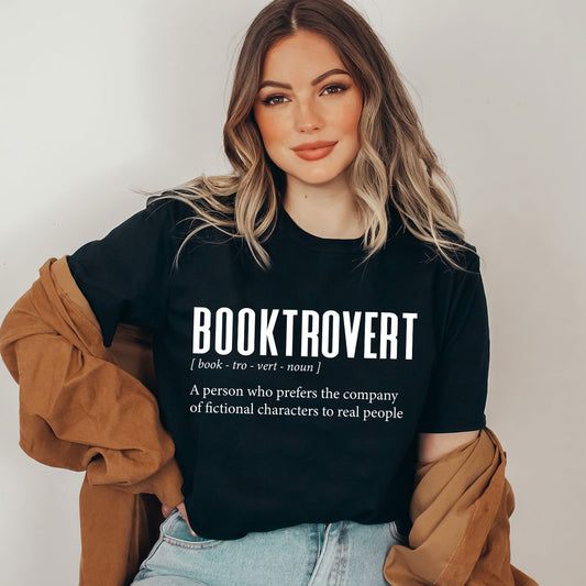 Booktrovert Tee